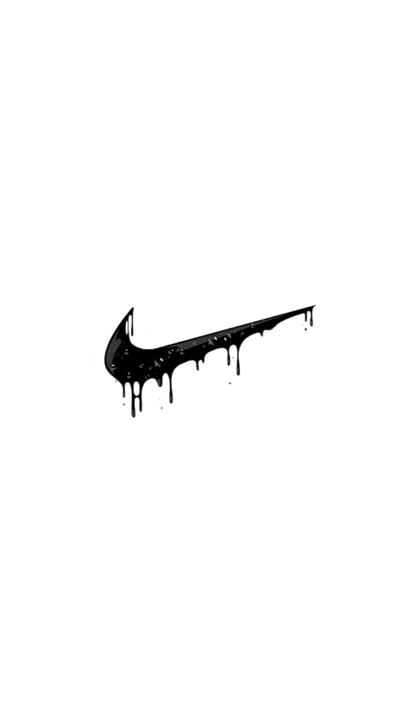 Nike black and white, Dibujo, Diseño, original, Fondo de pantalla, Cool,  Blanco, HD phone wallpaper | Peakpx