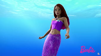 Barbie mermaid dolphin online magic