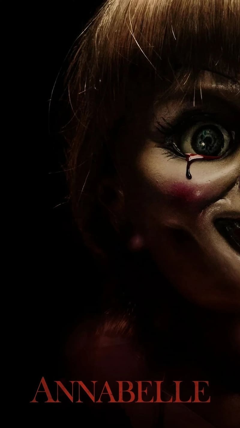 Bahut Khatarnak, Annabelle Scary Face, horror doll, HD phone wallpaper