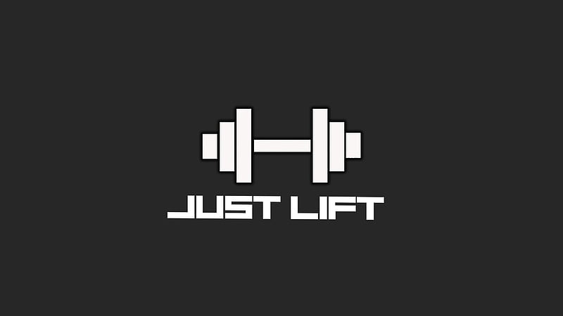 Just Lift, quote, inspiration, typography, comments, msg, HD wallpaper