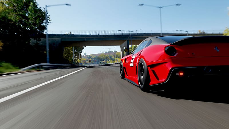 Car, Video Game, Forza Horizon 4, Ferrari 599Xx, Forza, HD wallpaper