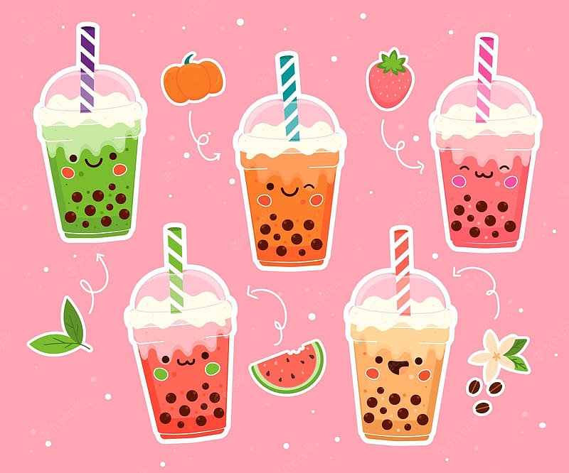 Boba Wallpaper Background Images  Free Photos PNG Stickers Wallpapers   Backgrounds  rawpixel