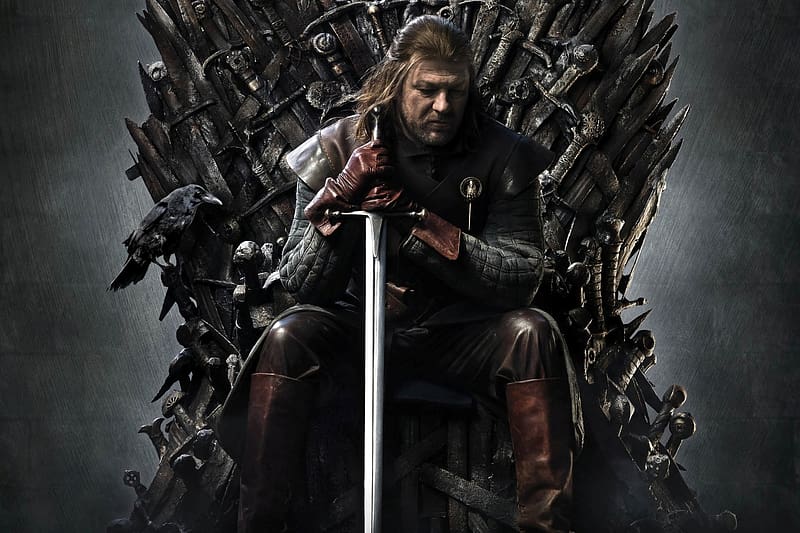 Game Of Thrones, Tv Show, Eddard Stark, Sean Bean, Iron Throne, HD wallpaper
