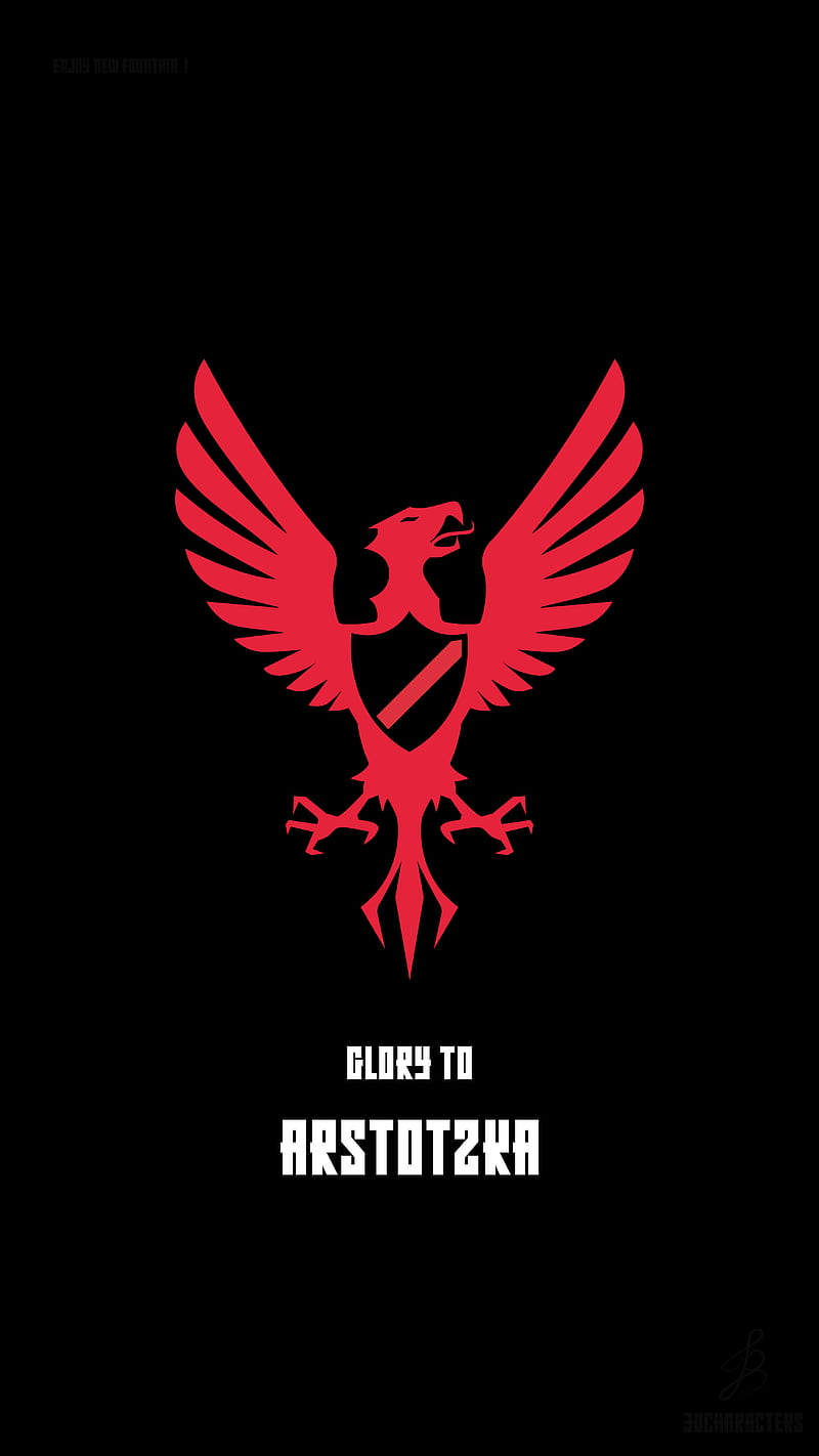 Papers please, 30c, arstotzka, black, dark, game, minimalist, pewdiepie, phoenix, symbol, HD phone wallpaper