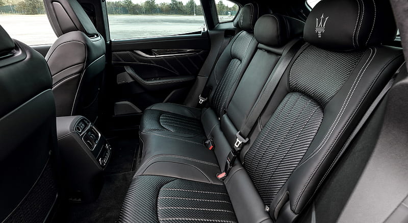 2021 Maserati Levante GranSport - Interior, Rear Seats , car, HD wallpaper