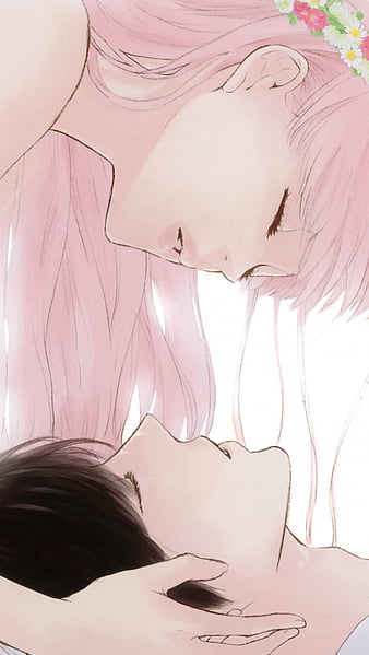 Anime couple cute kiss  Anime couples - image #1017505 on