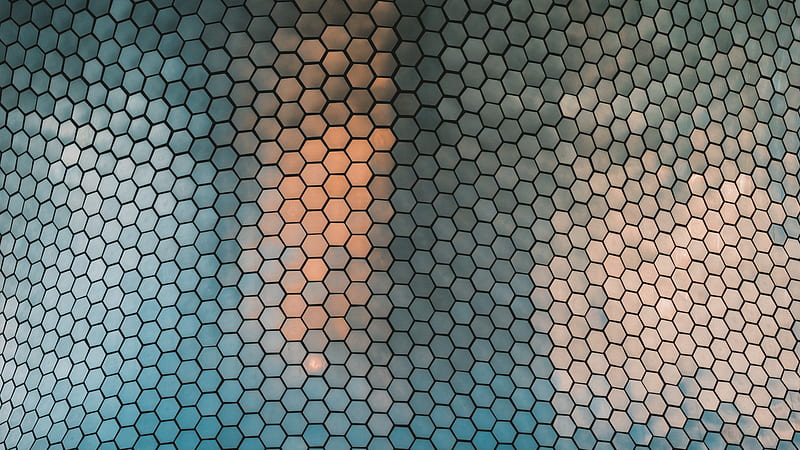honeycomb, pattern, texture, surface, HD wallpaper