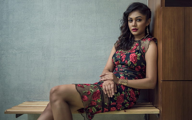 Navya Ramesh, Indian fashion model, beautiful woman, hoot, Indian women, HD wallpaper