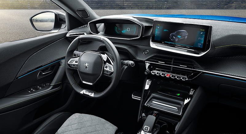 2020 Peugeot e-2008 EV - Interior , car, HD wallpaper