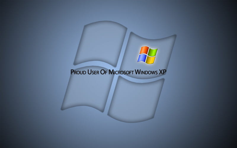 Proud XP User, windows 3d microsoft, xp, HD wallpaper