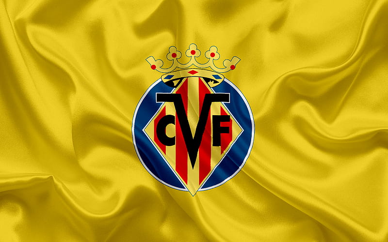 Villarreal FC, professional football club, emblem, logo, La Liga, Villarreal, Spain, LFP, Spanish Football Championships, HD wallpaper