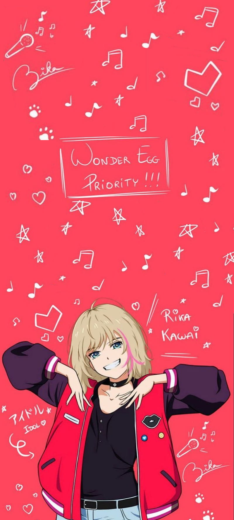 Rika Kawai, Anime, Wonder Egg Priority, HD phone wallpaper