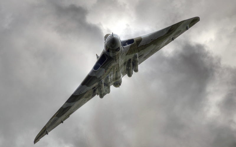 Avro Vulcan, Vulcan Bomber, RAF, Royal Air Force, HD wallpaper