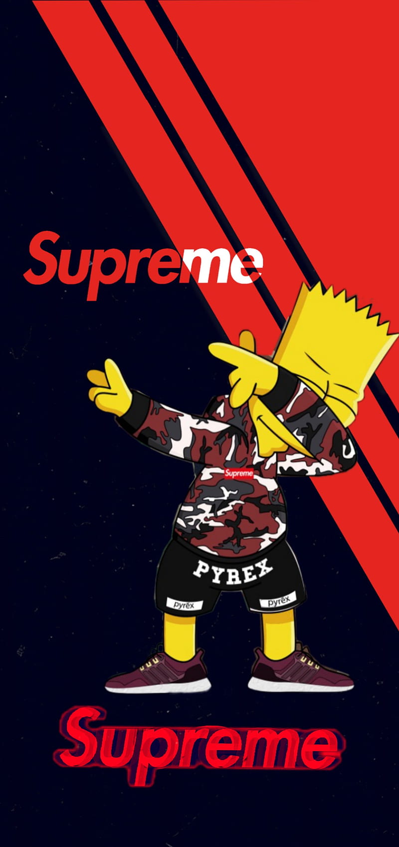 Supreme X Bart Simpson Wallpaper HD APK pour Android Télécharger