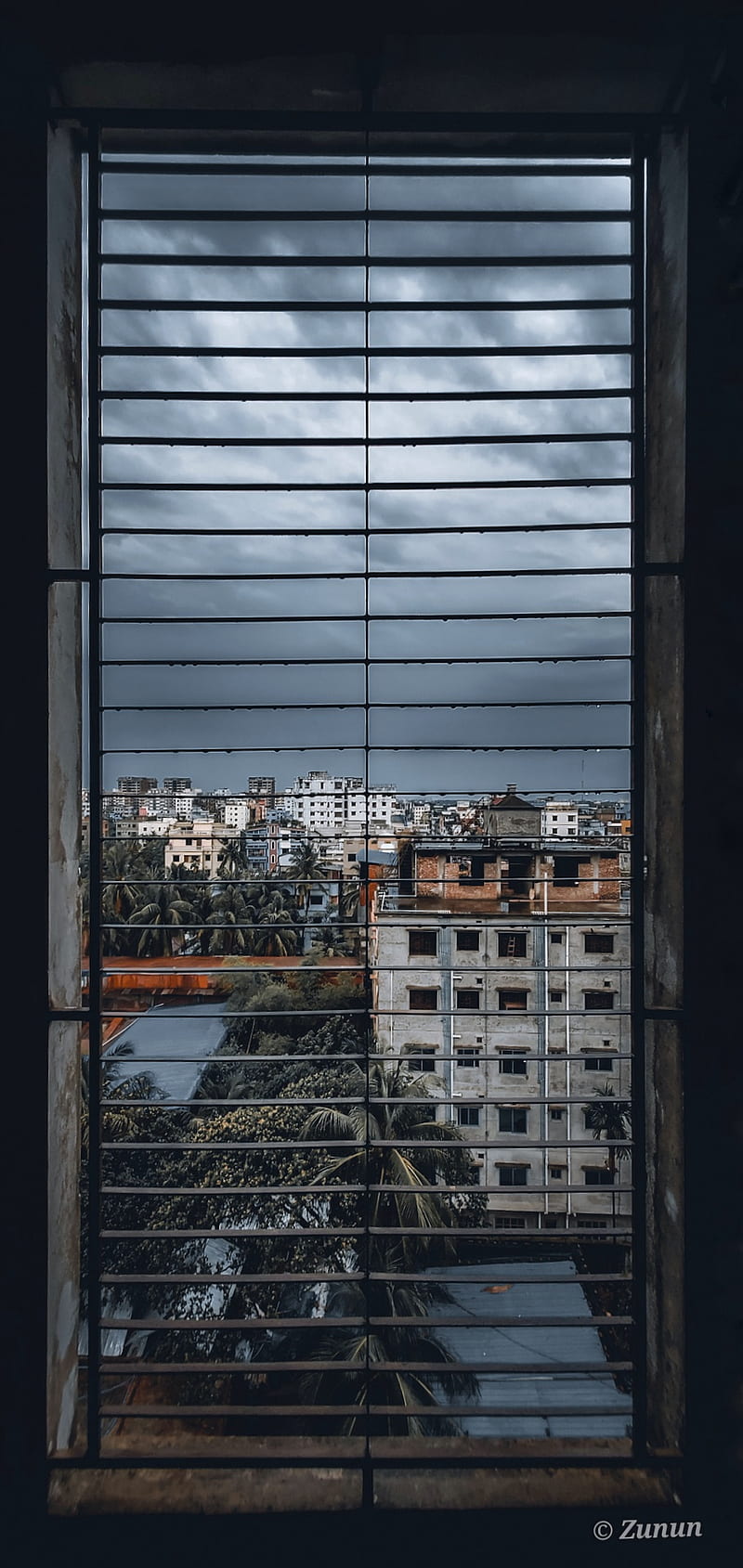 Old window, bangladesh, black, chittagong, gris, old city, rainy, weather, HD phone wallpaper