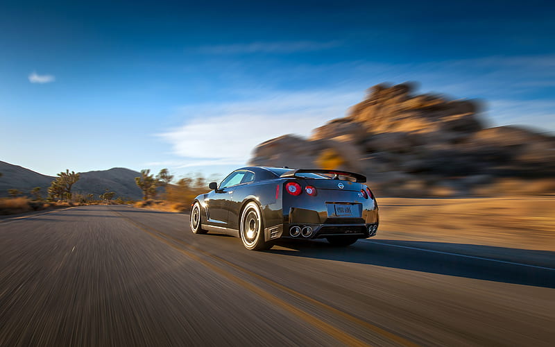 2014 Nissan GT-R Track Edition, Coupe, R35, Turbo, V6, car, HD wallpaper