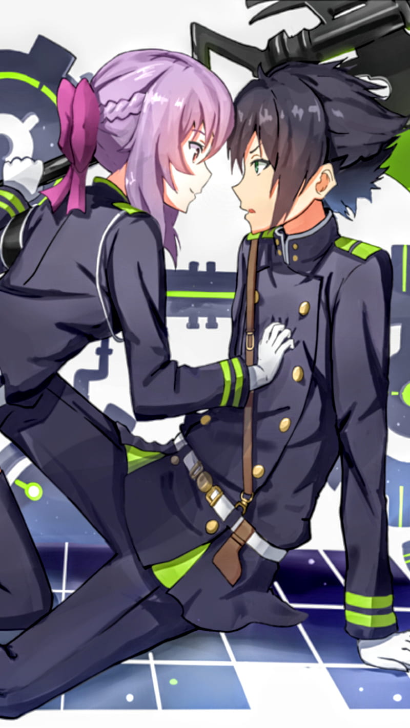 Seraph of the end yuu x shinoa