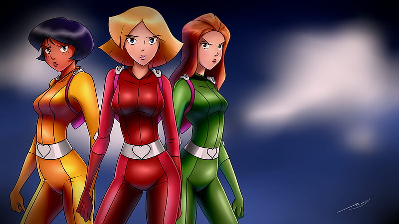 TV Show, Totally Spies!, Alex (Totally Spies!), Clover (Totally Spies!), Sam (Totally Spies!), HD wallpaper