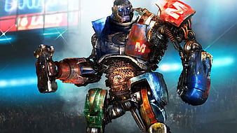 real steel robots noisy boy wallpaper