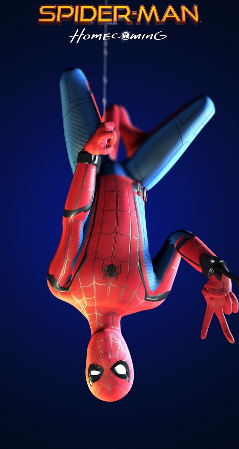 Spiderman, oyun, red, blue, desenho, mood, spider, new, goof, real, HD  phone wallpaper