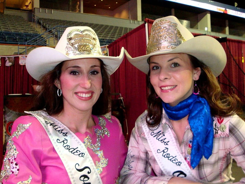 Rodeo Style, female, models, hats, fun, women, brunettes, rodeo ...