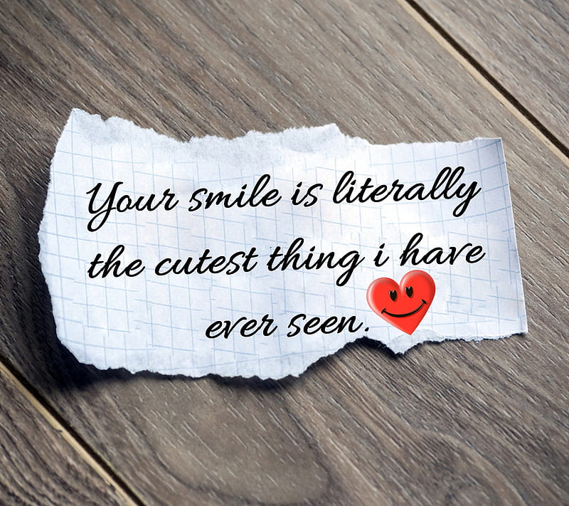 your smile, flirt, love, me, new, quote, saying, sign, you, HD wallpaper