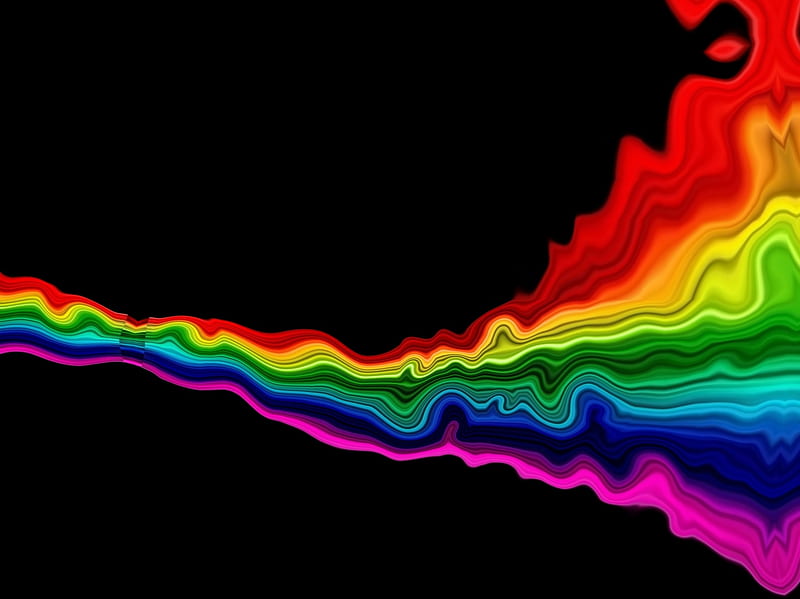 Rainbow Path, HD wallpaper