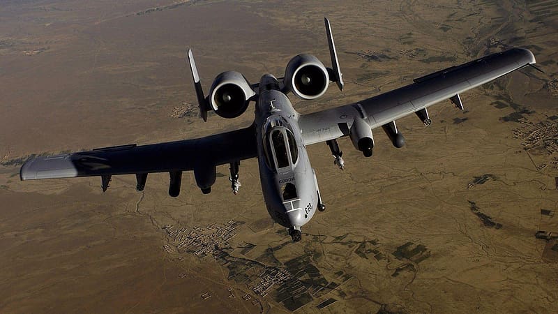 A-10 Warthog, plane, military, a 10, warthog, HD wallpaper