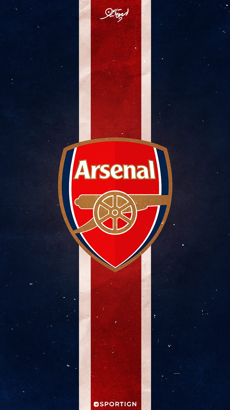 Arsenal FC, club, logo, soccer, HD phone wallpaper