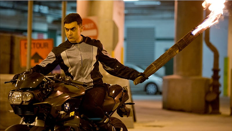 Aamir Khan His Stunts Dhoom 3, HD wallpaper