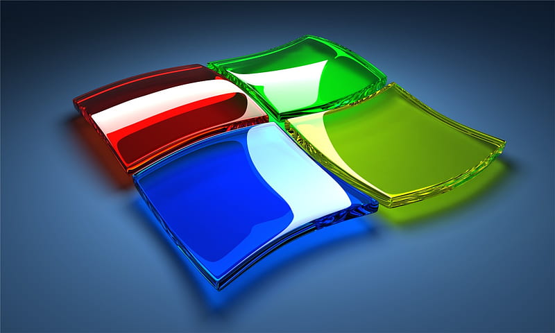 Windows 7, windows, colores, logo, resumen, Fondo de pantalla HD | Peakpx