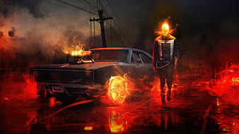 Ghost Rider #1 Digital Art by Creationistlife - Pixels