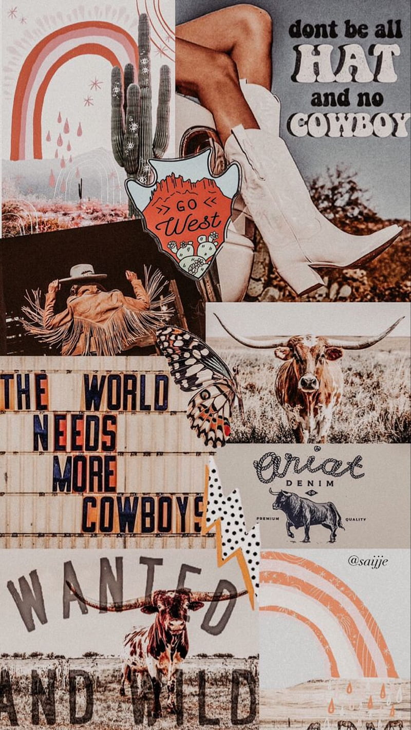 Country aesthetic wallpaper   Cow wallpaper Cute iphone wallpaper  tumblr Western wallpaper iphone
