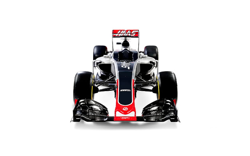 2016 Haas VF-16, Formula 1, Open Top, Race Car, Turbo, V6, HD wallpaper