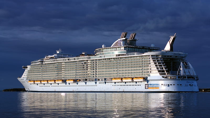 Oasis of the Seas Cruise Ship, Ship, Oasis, Seas, Cruise, HD wallpaper