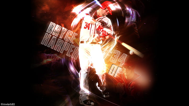Free download Bryce Harper iPhone 44S Wallpaper [405x607] for your
