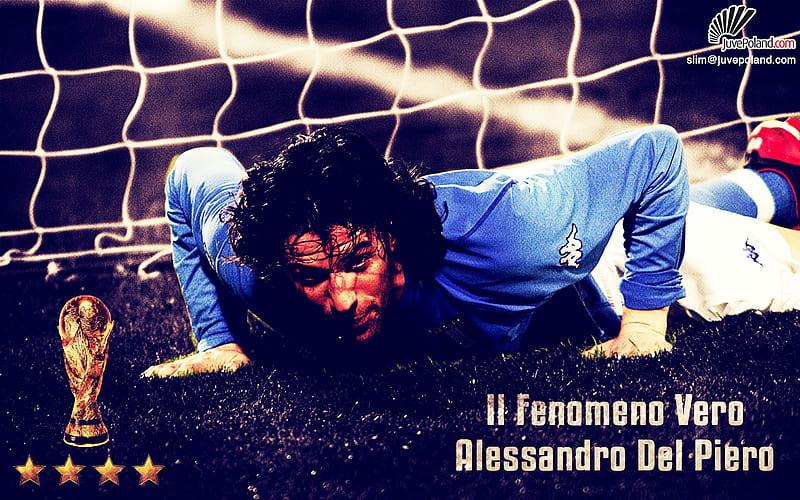 Alessandro Del Piero, Italia, Legend, Italy, FIFA World Cup 2006, HD wallpaper