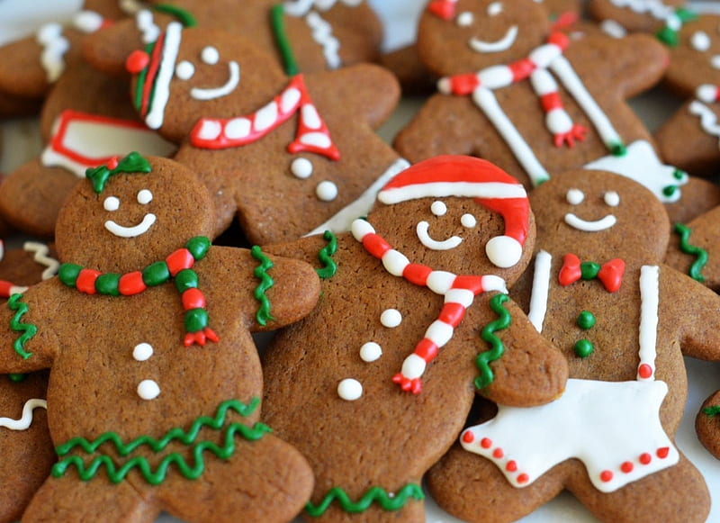 Download Gingerbread Man Christmas Holiday Desktop Wallpaper  Wallpapers com