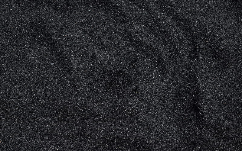 black sand texture macro, sand backgrounds, sand dunes, black sand, sand pattern, sand textures, sand, HD wallpaper