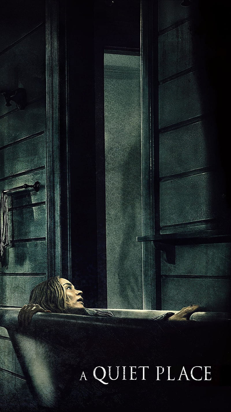 A Quiet Place, 2018, drama, emily blunt, horror, move, poster, sci-fi, HD phone wallpaper