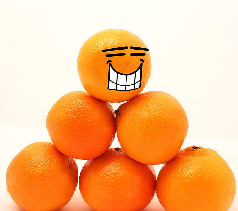 King Of Orange, cool, funny, HD wallpaper