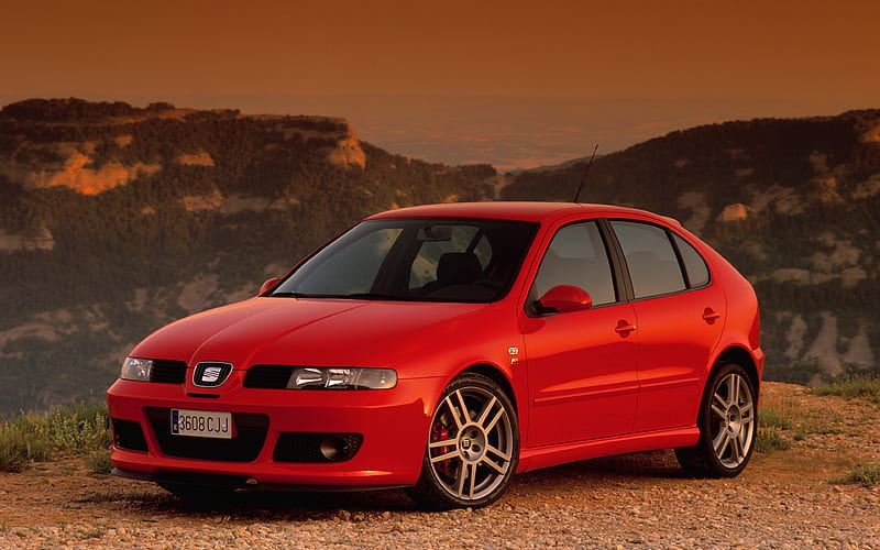 Download wallpapers Seat Leon, tuning, stance, parking, tunned