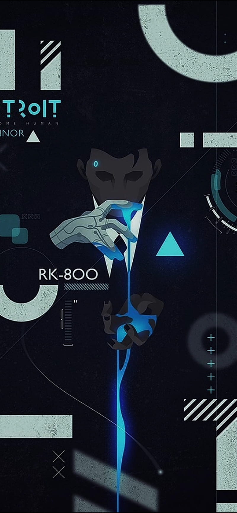 Connor , androides, detroit become human, juego, robot, HD phone wallpaper