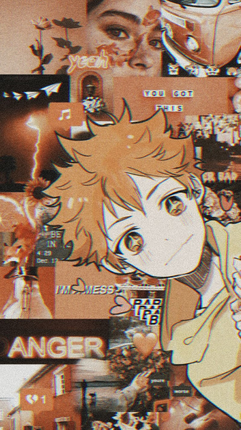 Orange Aesthetic Anime Wallpapers - Wallpaper Cave