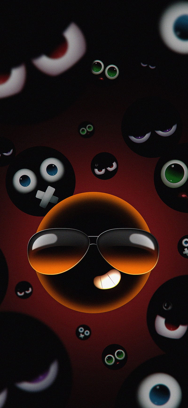 Emoji black, black, emoji, funny, HD phone wallpaper | Peakpx
