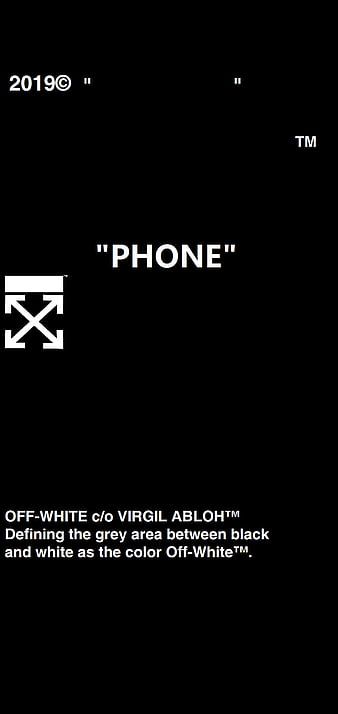 automag > off white by Virgil Abloh phone wallpaper (edited