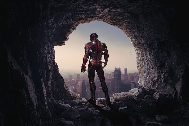 Iron Man Cave, HD wallpaper