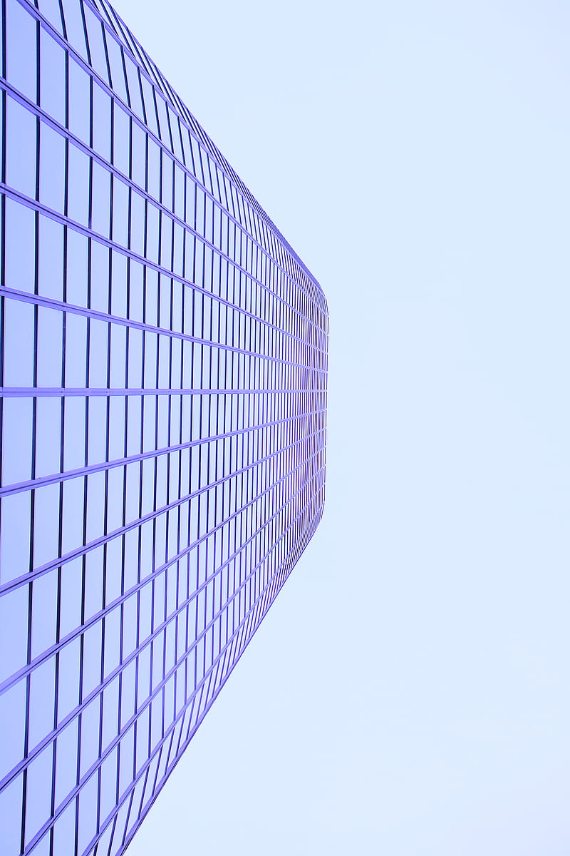building, skyscraper, architecture, minimalism, symmetry, HD phone wallpaper