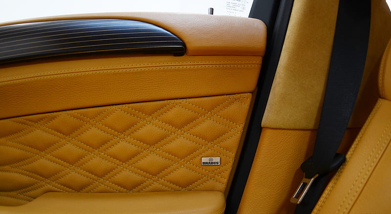 BRABUS B63S-700 Widestar based on Mercedes-Benz GL63 AMG (2013) - Interior Detail , car, HD wallpaper