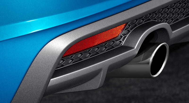 2015 Audi A1 Sportback (Hainan Blue) - Exhaust , car, HD wallpaper